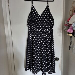 City Chic Polkadot Dress